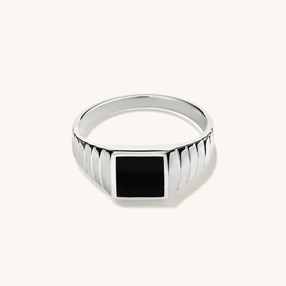 Onyx Signet Ring