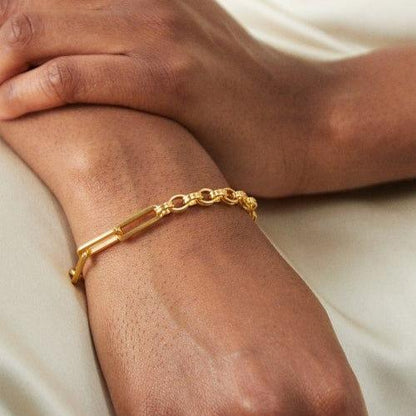 Axel Link Bracelet - Gold